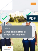 Como Administrar El Equipo Del Proyecto