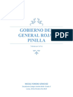 Gobierno de Rojas Pinilla