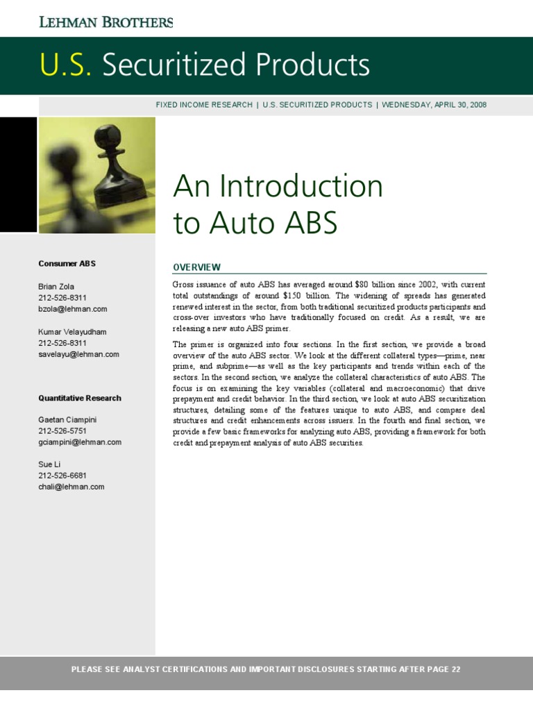 What Is The Symbol Of Lehman Abs Corporation