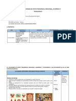 Esquema de Actividades de Apoyo Pedagógico, Emocional, Académico Y Tecnológico