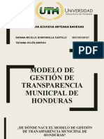 Modelo de Gestión de Transparencia Muniicpal de Honduras