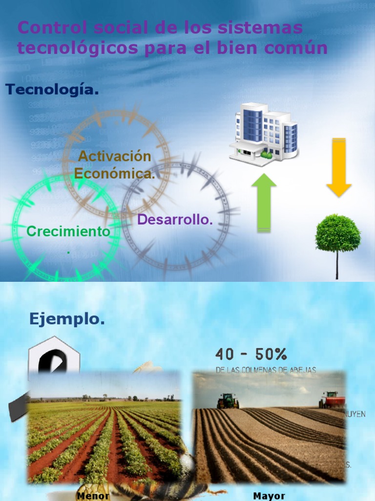Control Social de Los Sistemas Tecnolgicos para El | PDF | Planificacin