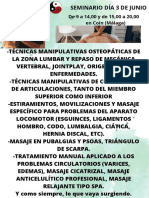 Seminario Día 3 de Junio Cartel