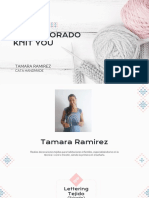 TAMARA RAMIREZ - Lettering Tejido - Marzo
