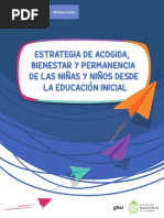 Cartilla Acogida, Bienestar y Permanencia