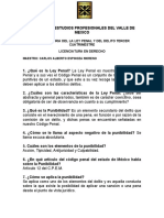 Guia de La Asignatura de Teoria de La Ley Penal y Del Delito Escuela de Estudios Profesionales Del Valle de Mexico