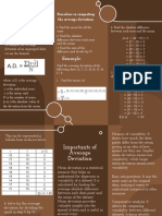 Average Deviation