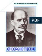 Gheorghe TITEICA - The MAN and The MATHEMATICIAN