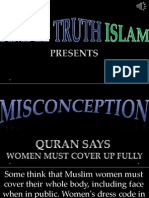 Quran Says Women Must Cover Up Fully