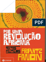 FANON, Frantz. em Defesa Da Revolução Africana