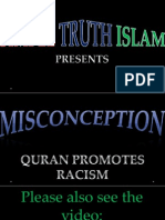 29. Quran Promotes Racism