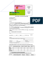 Education Loan Form