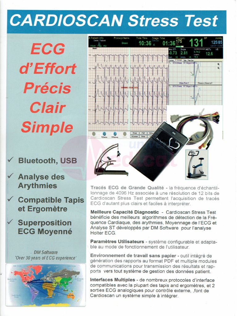 Epreuve D'effort CARDIOSCAN Stress Test | PDF