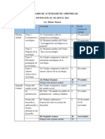 Calendario de Actividades