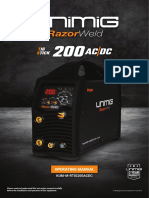 RAZOR TIG 200 ACDC Manual