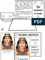 Serie Mulheres Incriveis Cleopatra