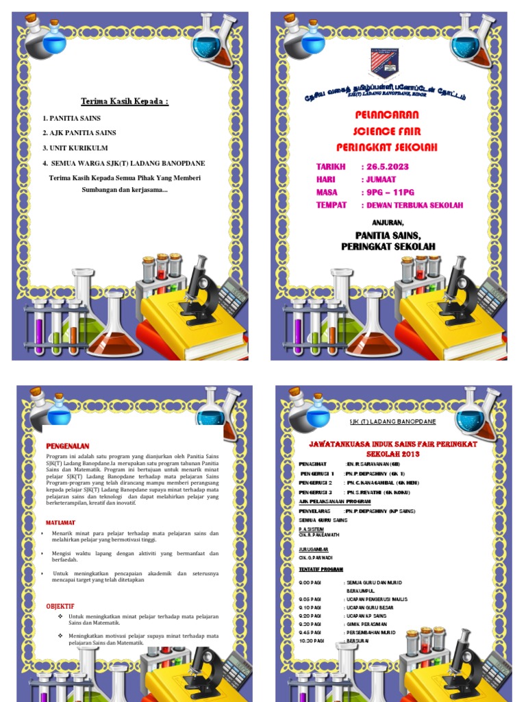 Pelancaran Sains Fair SJK(T) Ladang | PDF