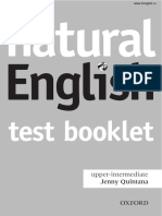 Natural English Upper Intermediate Tests