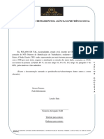 Petição para Alteração Dos Dados No CNIS