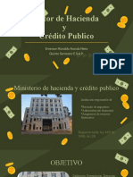 Sector de Hacienda y Credito Publico