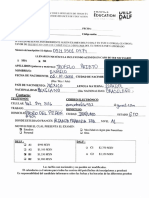 Fiche D'inscription - Etp-B1