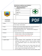 Sop Penyusunan Jadwal Dan Tempat Pelaksanaan Kegiatan Ukm PKM