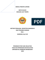 Modul Praktik Lapang Ekologi Estuari & Laut Tropis - Mangrove-Terumbu Karang