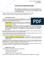 Desarrollo Normal Del Niño y Adolecente