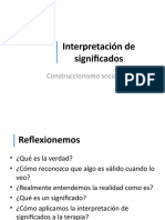 Interpretación de Significados