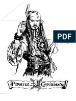 Pirates of The Caribbean - Movies Adult Coloring Pages