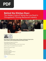 Download Behind the Kitchen Door Pervasive The Hidden Costs of Taking the Low Road in Chicagolands Thriving Restaurant Industry by ROCUnited SN65093171 doc pdf