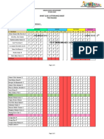 Sports CLUB ATTENDANCE - FIRST SEM 1