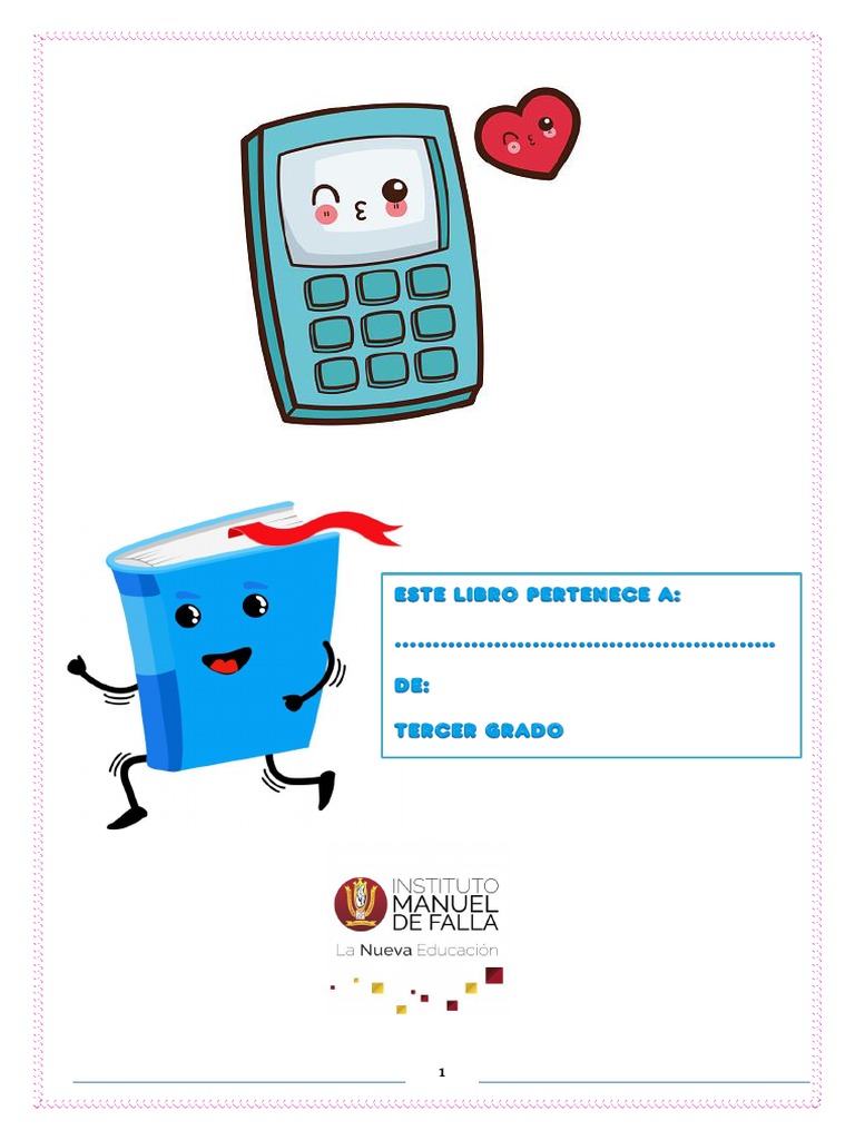 Actividades De Matemáticas Para Tercer Grado Pdf División