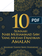 Oct 22 - Bayu Syahadah - 10 Sunnah