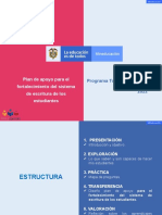 CDA Plan de Apoyo Lectura y Escritura