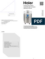 Liqudid Nitrogen Container YDZ