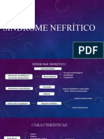 Síndrome Nefritico y Nefrótico