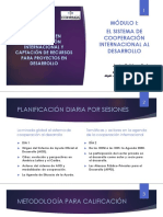 Diapositivas Módulo I El Sistema de Cooperación Internacional para El Desarrollo