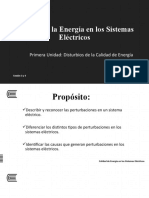 Tema 4 - Perturbaciones en El Sistema Eléctrico