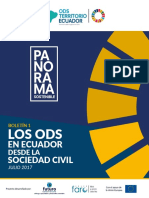 Los ODS en Ecuador Desde La Sociedad Civil