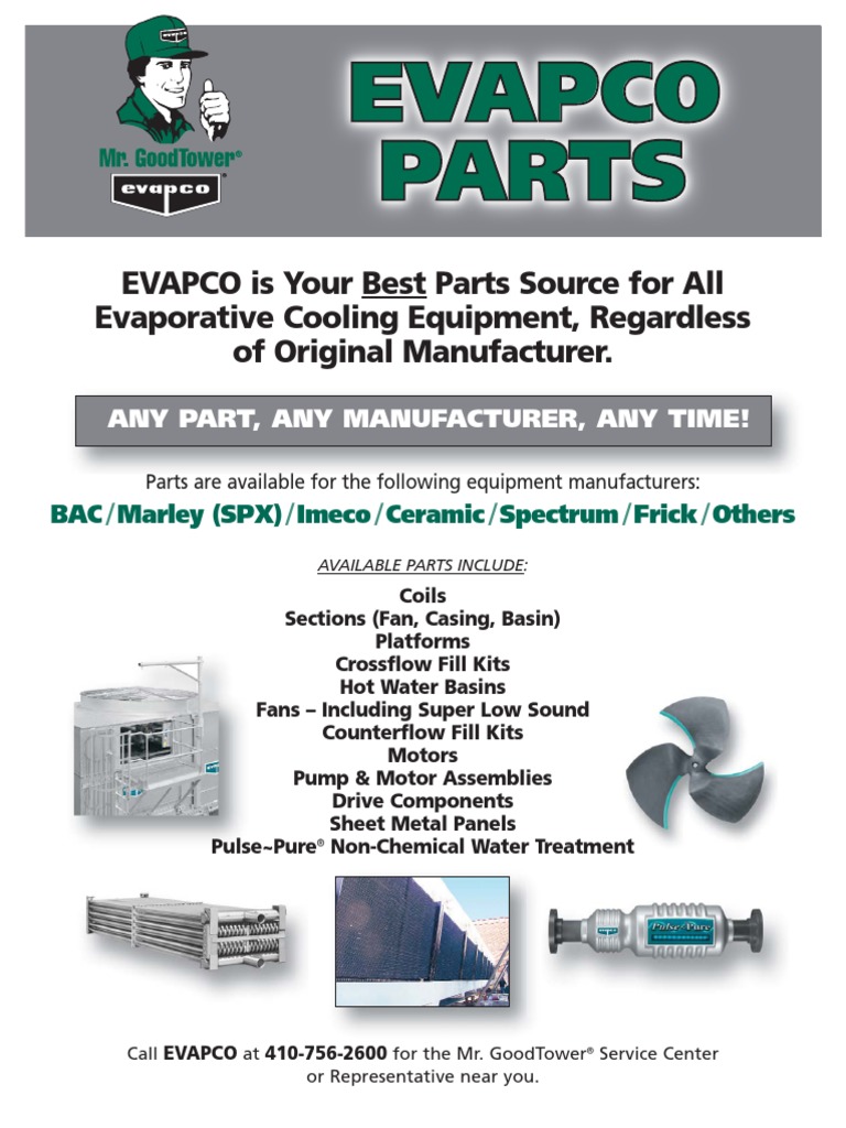 Evapco Parts PDF
