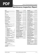 Trolley Maintenance Check Sheet | PDF