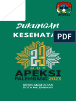 Dukungan Kesehatan HUT APEKSI 2023