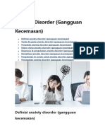 Anxiety Disorder