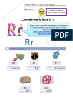 Tarea de 1° Grado Lengua Aprendemos El Sonido R