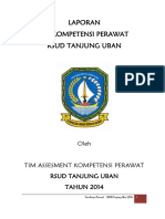 Laporan Asesemen Kompetensi Perawat Rsud Tanjung Uban