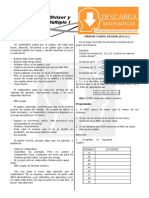 16 Descargar Mínimo Común Múltiplo y Máximo Común Divisor - Primero de Secundaria