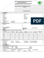 Formulir Pengisian Data Untuk Pasien