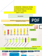 Intervensi Spesifik dan Sensitif Penanganan Stunting