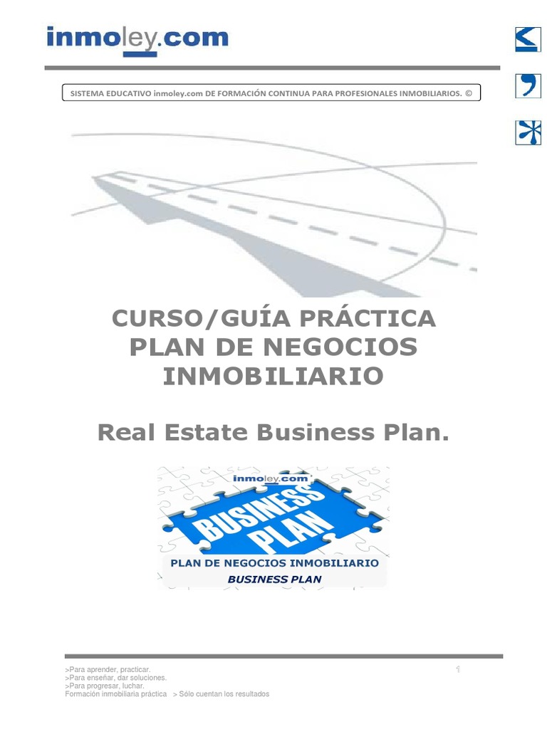 Guía Práctica para Plan de Negocios Inmobiliario | PDF | Marketing ...